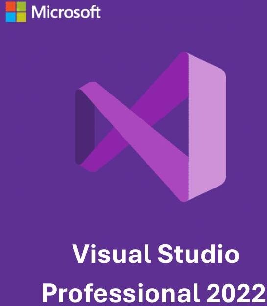 Microsoft Visual Studio 2022 Professional Environnement professionnel pour créer, tester et déployer des applications de bureau, Web et cloud, conçu