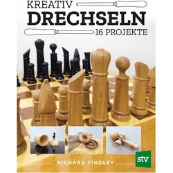 Kreativ drechseln, Ratgeber von Richard Findley
