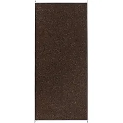 Lager Pinnwand 45 x 104 cm, schwarz
