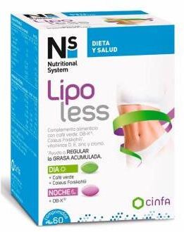Ns Nutritional System Ns Lipoless 60 Tablets
