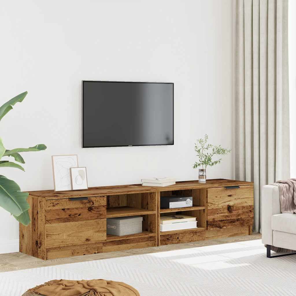 Alpen Home Arrowwood TV Stand for TVs up to 24" Old Wood 24"