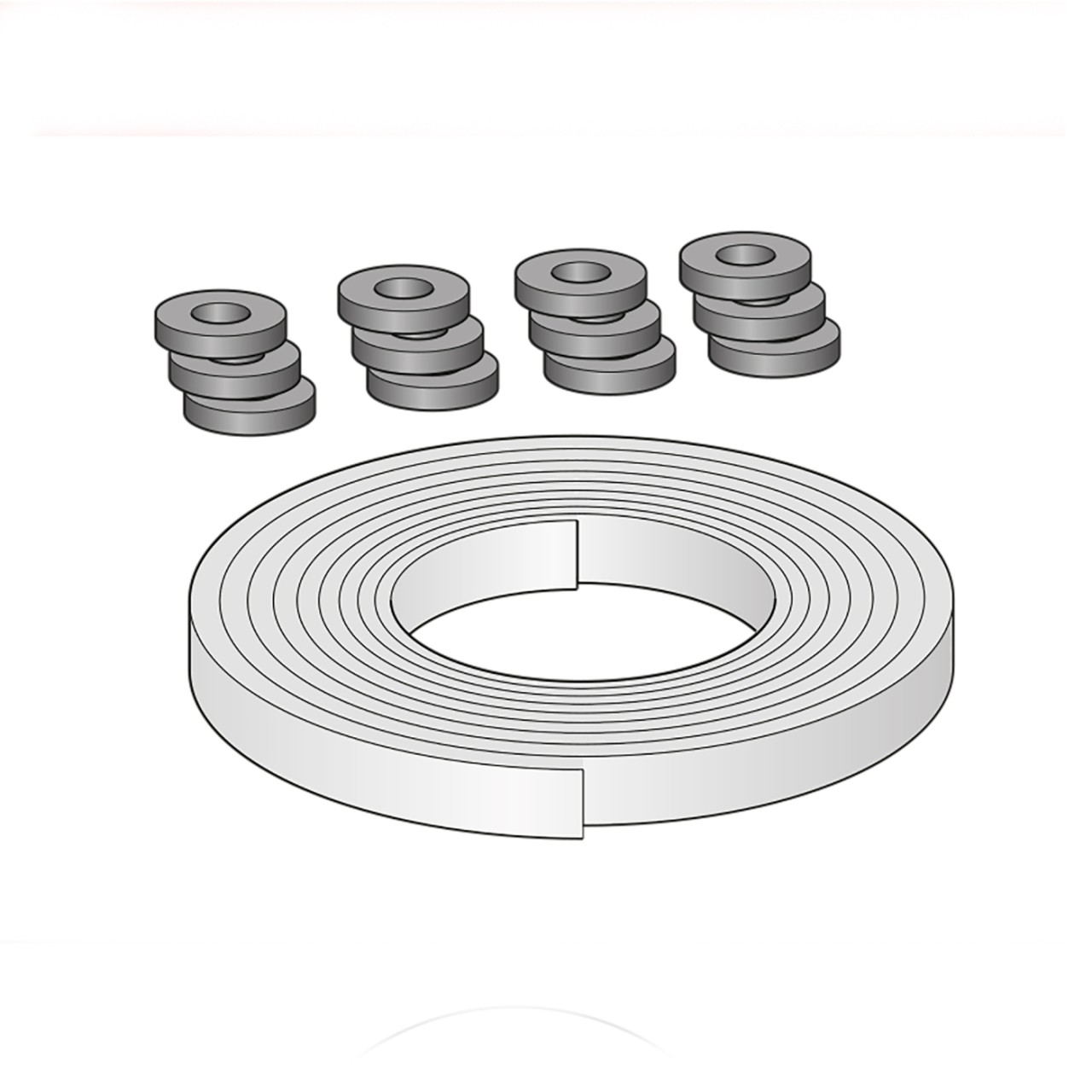 LAUFEN Schallschutzset für Duschwannen ab 120 cm, H2989890000001 H2989890000001