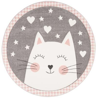 SAFAVIEH Carousel Kids Yuha Cat Rug