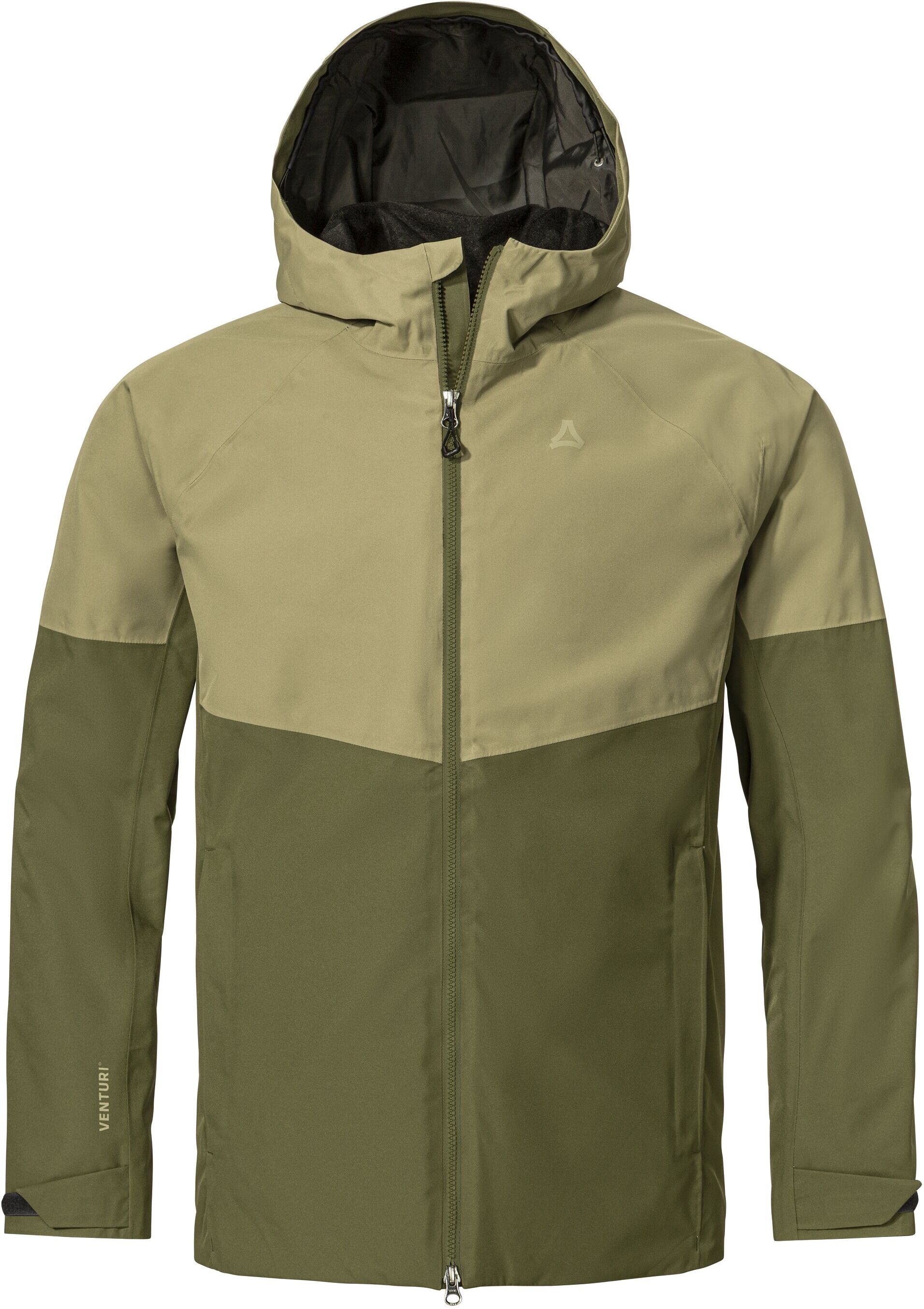 Regenjacke SCHÖFFEL, Herren, Gr. 50, avocado bran, Obermaterial: 100% Polyester. Futter: 100% Polyester, Jacken Regenjacke, Wasser- und winddicht avocado bran 50
