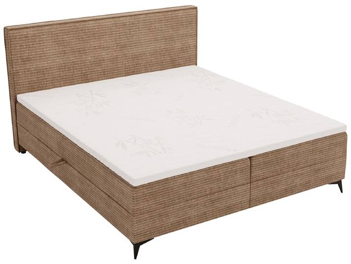 Boxspringbett HOLIDAY rosa 140x200cm fest