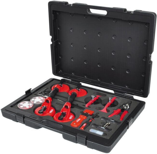 KS Tools Coffret MASTER pour pare-brises, 13 pcs (140.1065)