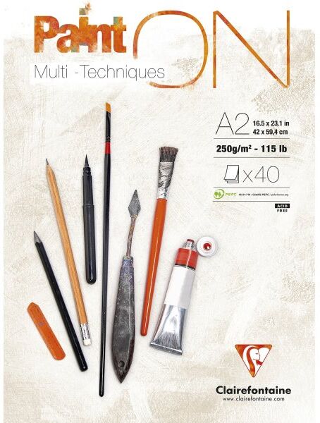 Clairefontaine Painton Tegneblok   A2