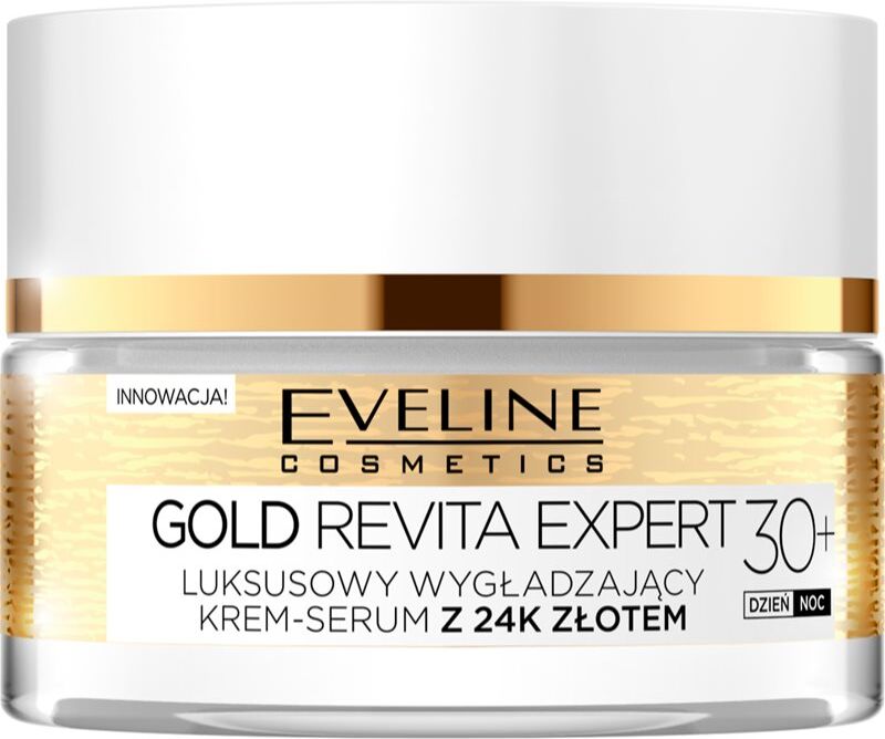 Eveline Cosmetics Gold Revita Expert firming and smoothing cream with gold 30+ 50 ml
