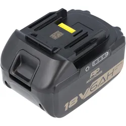 AP, Werkzeugakku + Ladegerät, Akku kompatibel mit Makita BL1850B, BL1860B, Li-ion, 18V, 6000mAh, hergestellt in Deutschland (18 V)