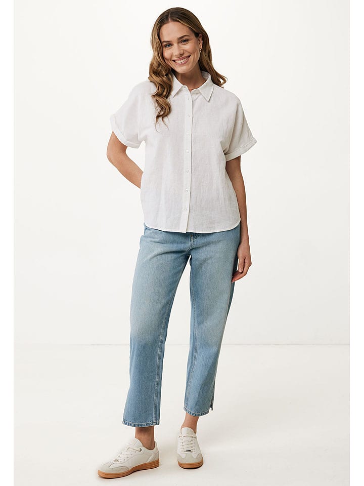 Mexx Bluse in Weiß - 34