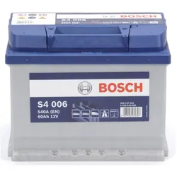 Autobatterie BOSCH S4006 12V 60Ah 540A B13 0 092 S40 060 Blei-Säure-Technologie