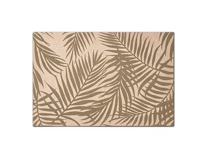 Zeller 27068 Palmier Set de Table en polylin Vert 45 x 30 cm