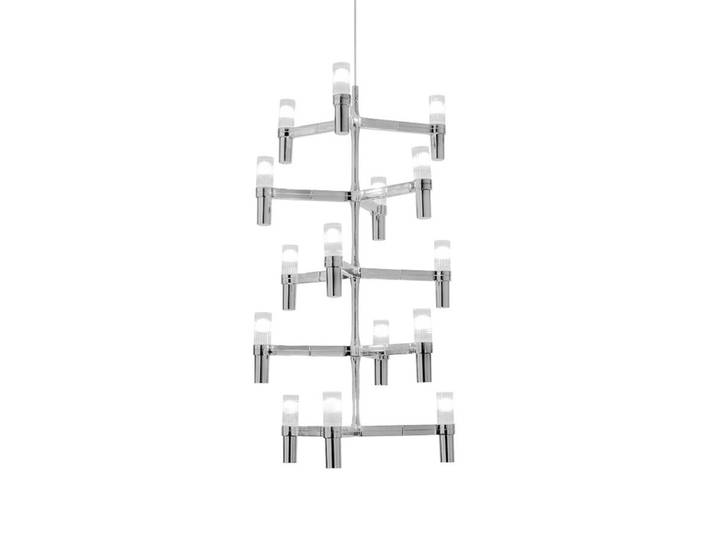 NEMO lampe à suspension CROWN MULTI (Brillant - Aluminium)