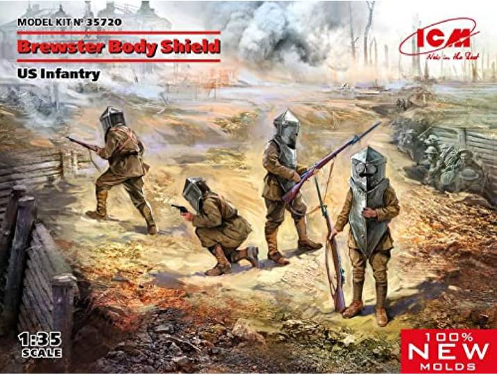 Icm - brewster body shield us infantry