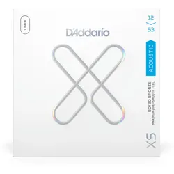 D’Addario XSABR1253-3P - XS 80/20 Acoustic Bronze Regular Light - 3-Pack - Saiten Westerngitarre