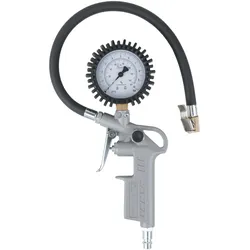 KS TOOLS Geeichter Druckluft-Reifenfüllmesser 0-10 bar - 515.1960