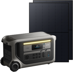 Anker SOLIX F3000 + 2× 440W Rigid Solar Panel