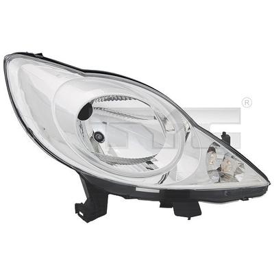 Tyc Hauptscheinwerfer [Hersteller-Nr. 20-11607-05-2] für Peugeot
