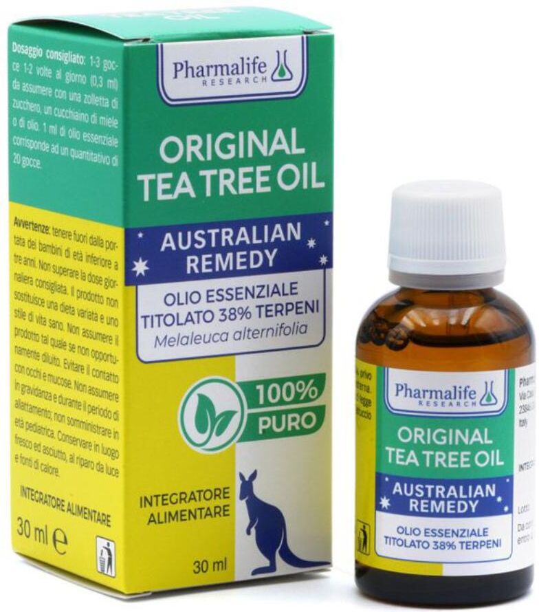 PHARMALIFE RESEARCH Srl ORIGINAL TEA TREE OIL 30ML