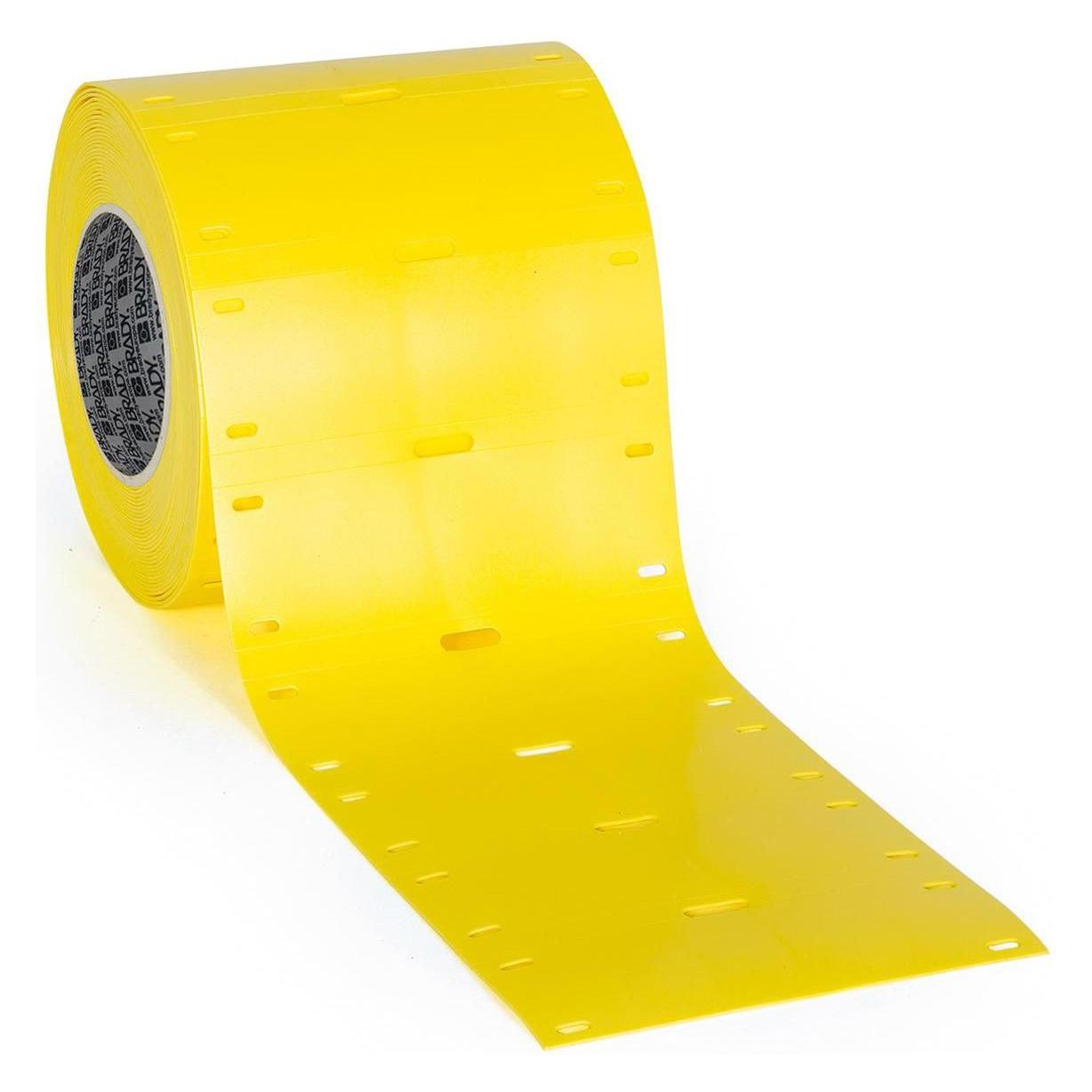 Brady THT-7525-348-YL Kabelanhänger fürs Verkehrswesen Gelb Matt 75 x 25 mm für (THT-7525-348-YL)