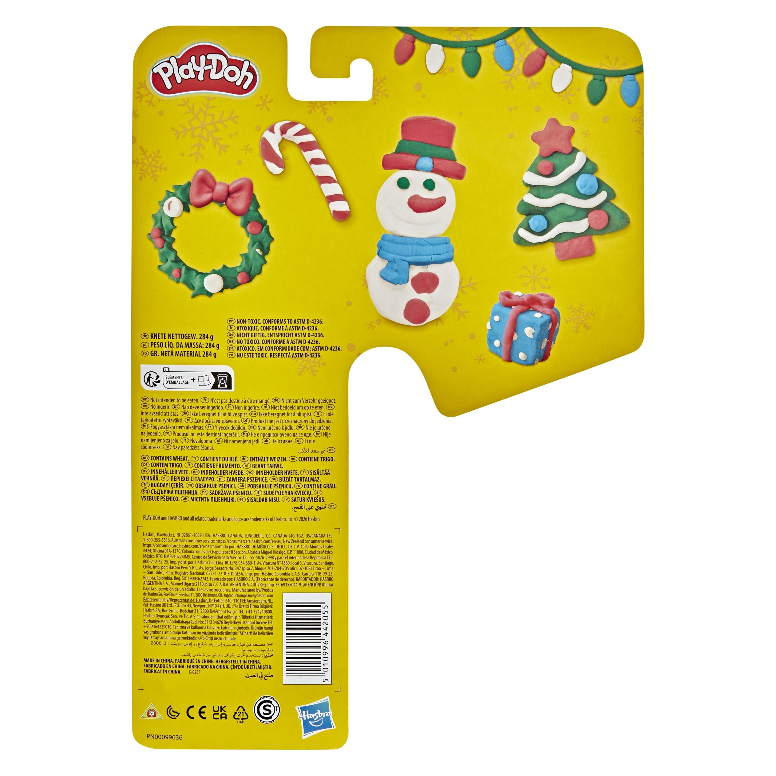 Play-Doh Weihnachtsset - 10 Tontöpfe (368335L41)