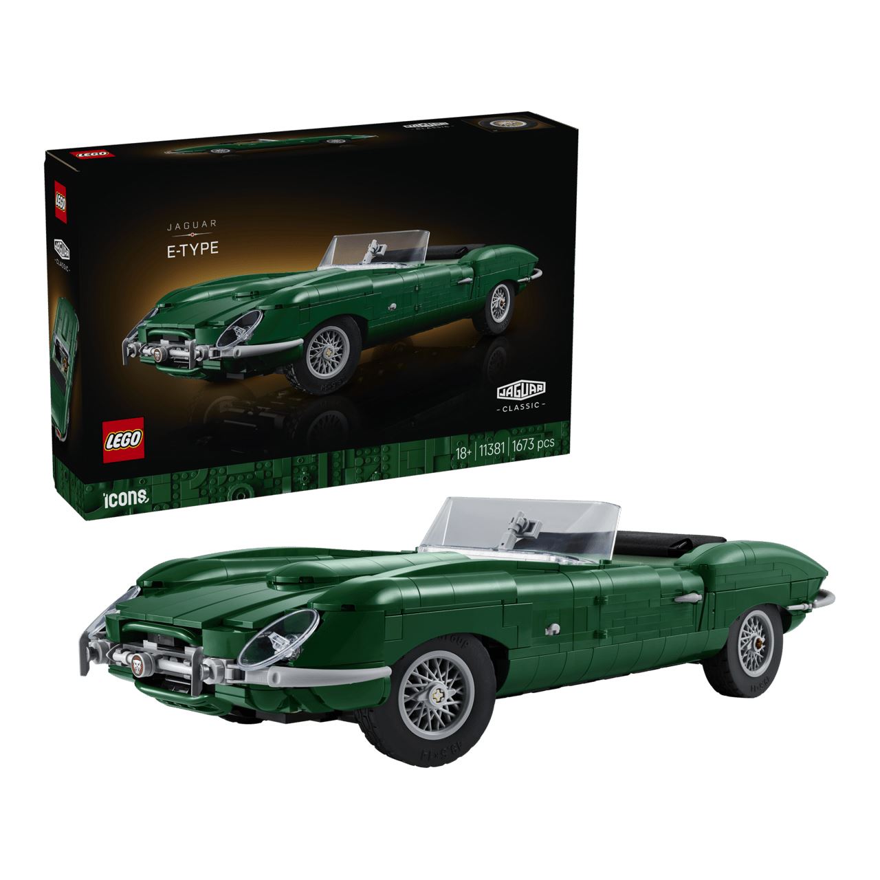 LEGO Icons 11381 Jaguar E-Type