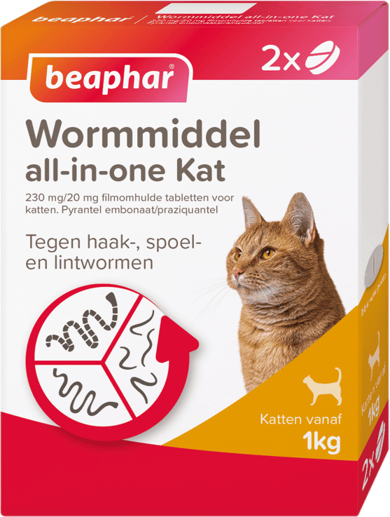 Beaphar Vermipure Gatos 50 tabs