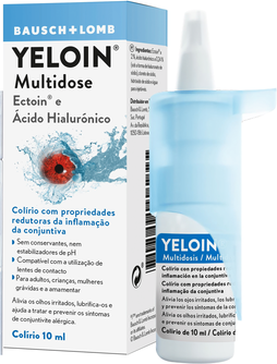 Yeloin Colírio para Inflamação da Conjuntiva 10 ml