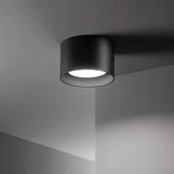 Ideal Lux 278704 Deckenleuchte Spike PL1 1x15W | GX53 - schwarz