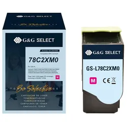G&G SELECT Premium-Toner ersetzt Lexmark 78C2XM0
