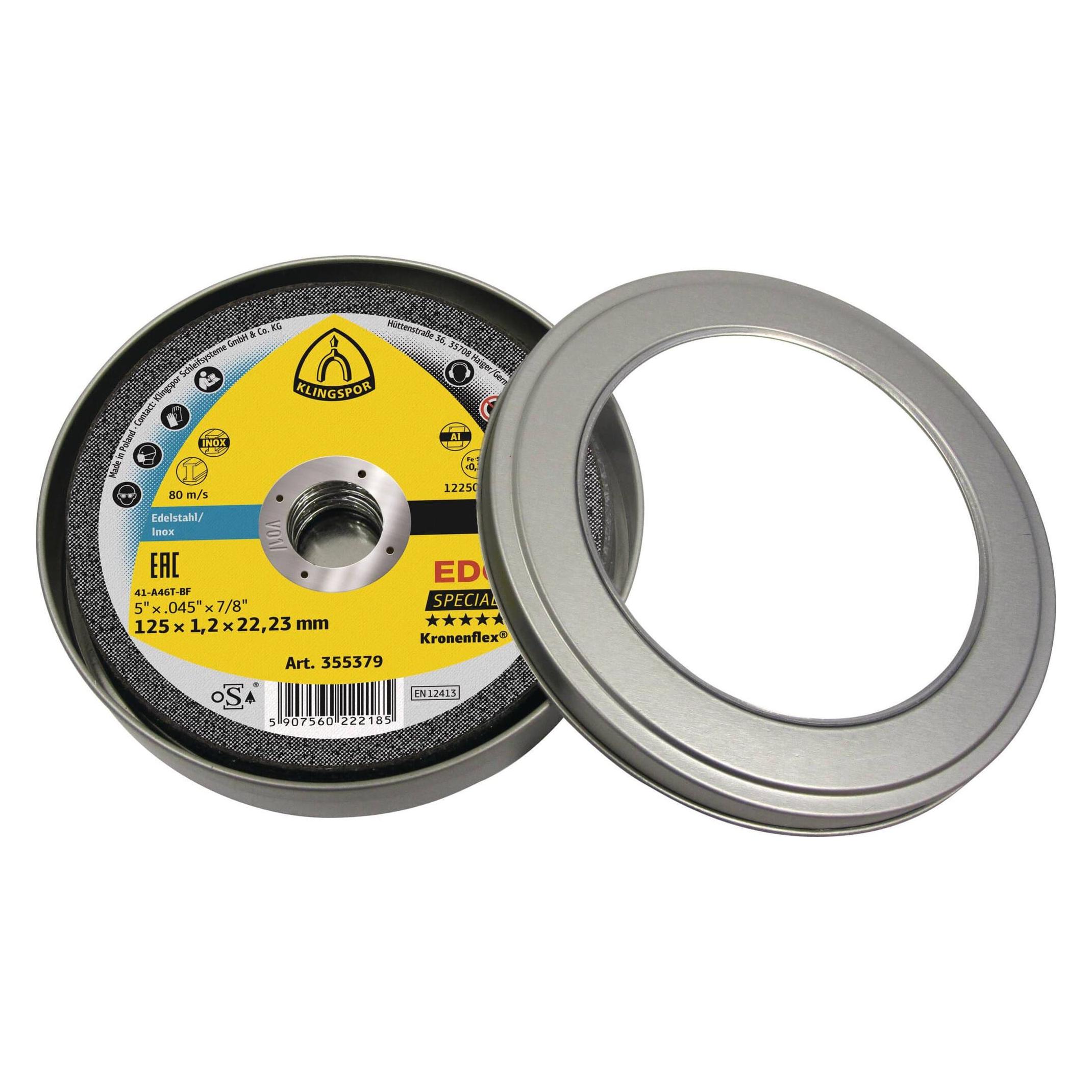 Klingspor EDGE Special - Trennscheiben 125 x 1,2 x 22,23 mm (362579)
