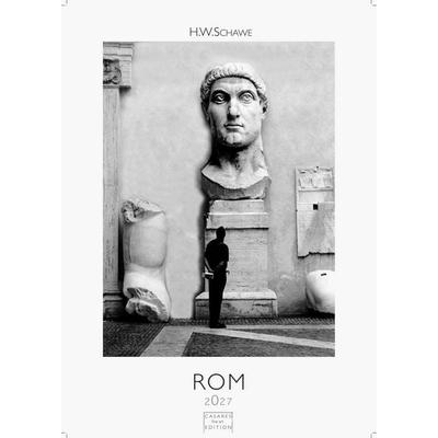 Rom schwarz-weiss Kalender 2027 – Wandkalender | Fotokalender Italien 29x21cm - . mit Historischen Motiven - Perfekt für Kunst, Architektur &