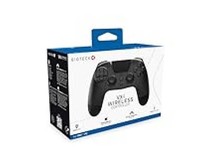 Gioteck VX4 Wireless Controller for PlayStation 4 (PS4) - Black with Progammable Back Buttons - Bluetooth Compatible