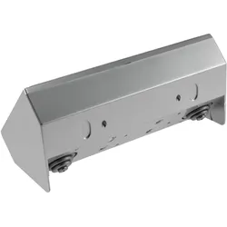 Chilitec, Steckdosenleiste, Steckdosenblock 23573, 2-fach, USB-A+C, 16A/250V, silber (2x, USB-A, USB-C)