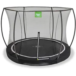 EXIT Black Edition Bodentrampolin ø305cm - schwarz