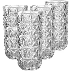 Ritzenhoff & Breker Luca Vase 19,5 cm gekreuzt 4er Set