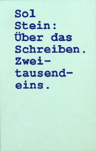 Sol Stein - Über das Schreiben - Preis vom 02.10.2026 23:42:20 h