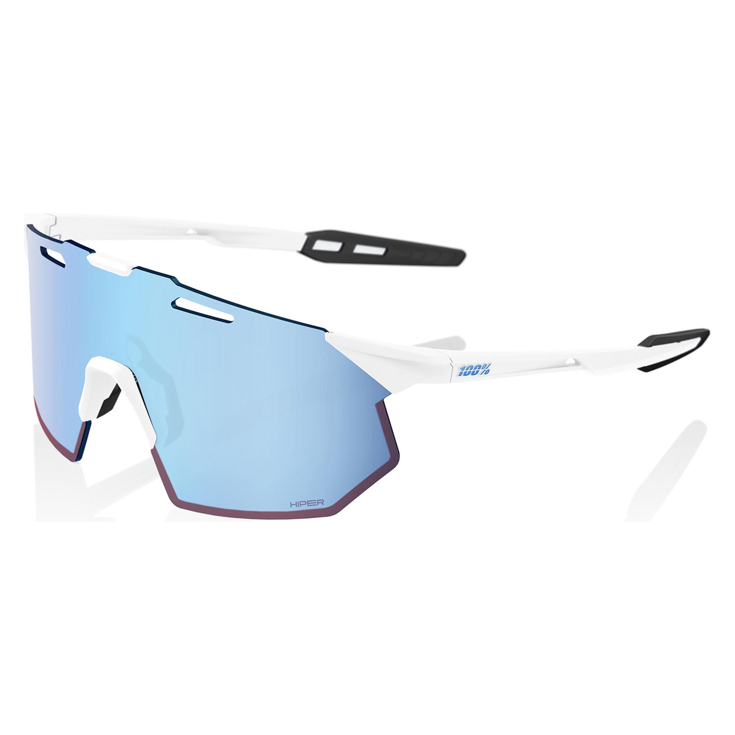 100% HYPERCRAFT SQ - Soft Tact White - HiPER Blue Multilayer (Weiss, Blau) (60001-00004)