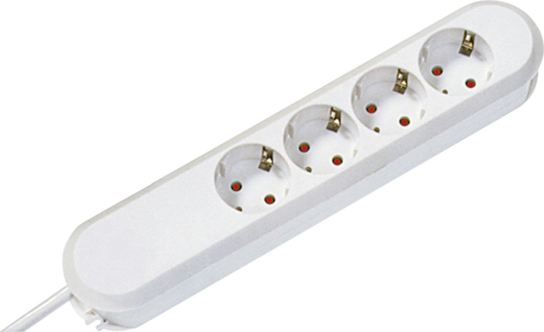 Bachmann stekkerdoos SMART, 4-voudig, wit