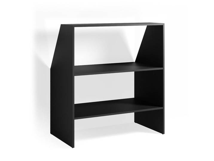 Vicco Dachschräge Regal Anthrazit 90 x 100 cm, 3 Fächer, Rechteckig, 90x100x50 cm, Wohnzimmer, Regale, Bücherregale