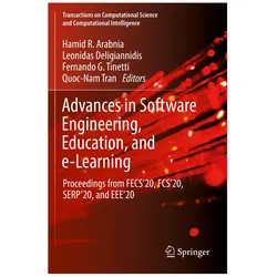 Advances in Software Engineering, Education, and e-Learning, Fachbücher von Hamid R. Arabnia, Leonidas Deligiannidis, Fernando G. Tinetti, Quoc-Nam Tran