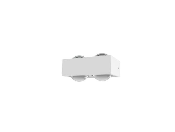 Top Light Wandleuchte Focus 150 Black White Edition - Weiß matt