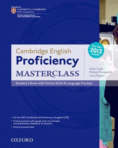 Kathy Gude - Cambridge English: Proficiency (CPE) Masterclass: Student's Book with Online Skills and Language Practice Pack: For the 2013 exam. Master an Exceptional Level of English with Confidence - Preis vom 19.10.2026 19:33:35 h