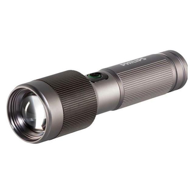 ACV Wiederaufladbare USB-C-Taschenlampe, 1500 lm, 2000 mAh (1500 lm) (Phil-SFL5141/10)