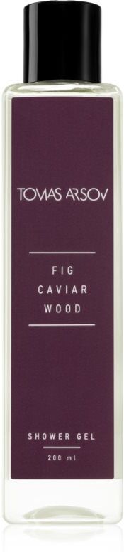 Tomas Arsov Fig Caviar Wood gel douche parfumé stimulant 200 ml