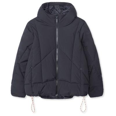 Selfhood - Women's Hooded Puffer - Winterjacke Gr L grau