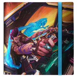ULTRA PRO 38681 Aetherdrift TXX Packaging Collector Key Art 12-Pocket PRO-Binder for Magic: The Gathering