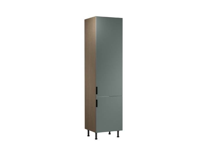 ROYAL24_MARKT Kühlumbauschrank - Verstecken Sie Ihren Kühlschrank stilvoll. (Küche Kühlumbauschrank, 1-St., Premium - Sorento Grün - D60ZLN P/L) Zeitlos - Exklusiv - Top Qualität.