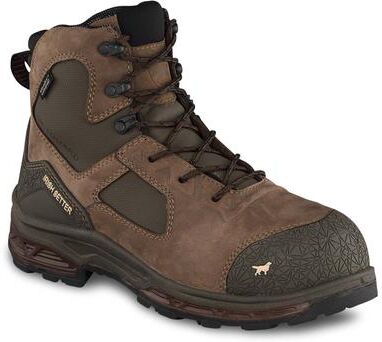 "Irish Setter By Red Wing Kasota 6"" NT WP Meta Guard (Men's) Work in Brown, Size 11 E2, Leather"