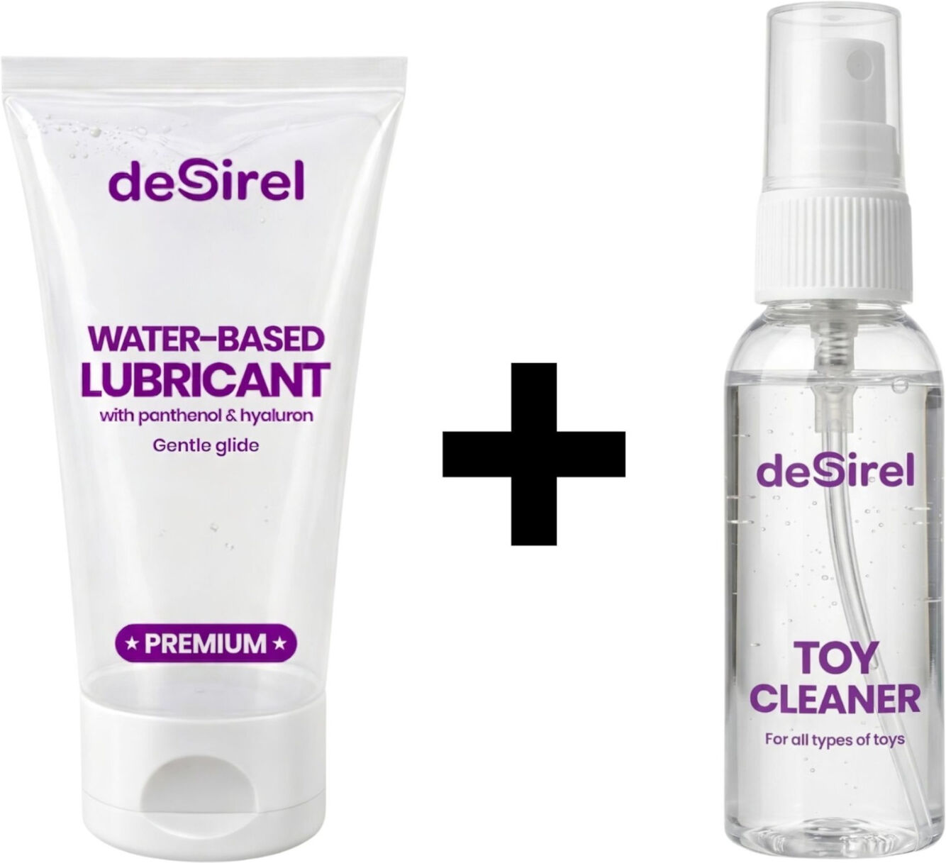 Desirel cleanser and lubricant (2 × 50 ml)